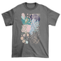 Abstract in Pink and Green Unisex Tee