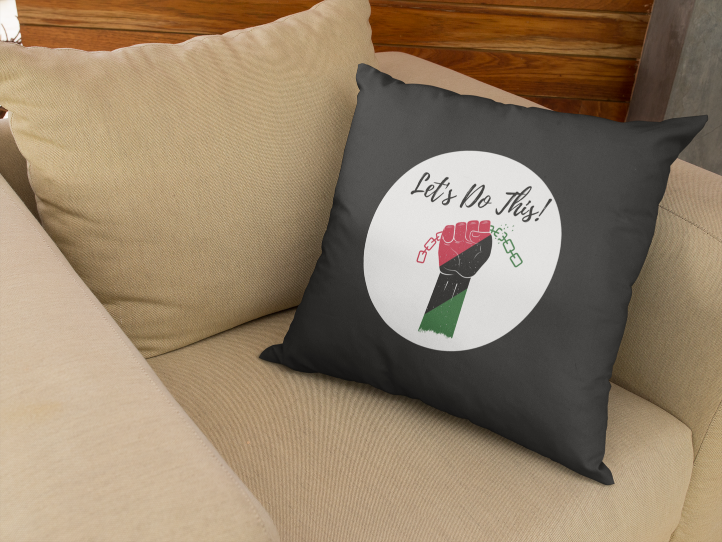 Let's Do This Square Pillow