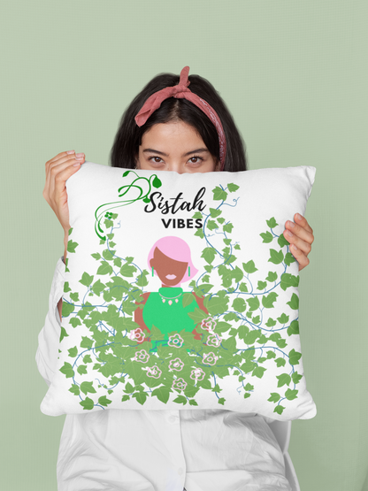 Sistah Vibes Square Pillow