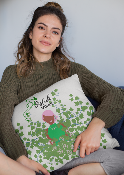 Sistah Vibes Square Pillow