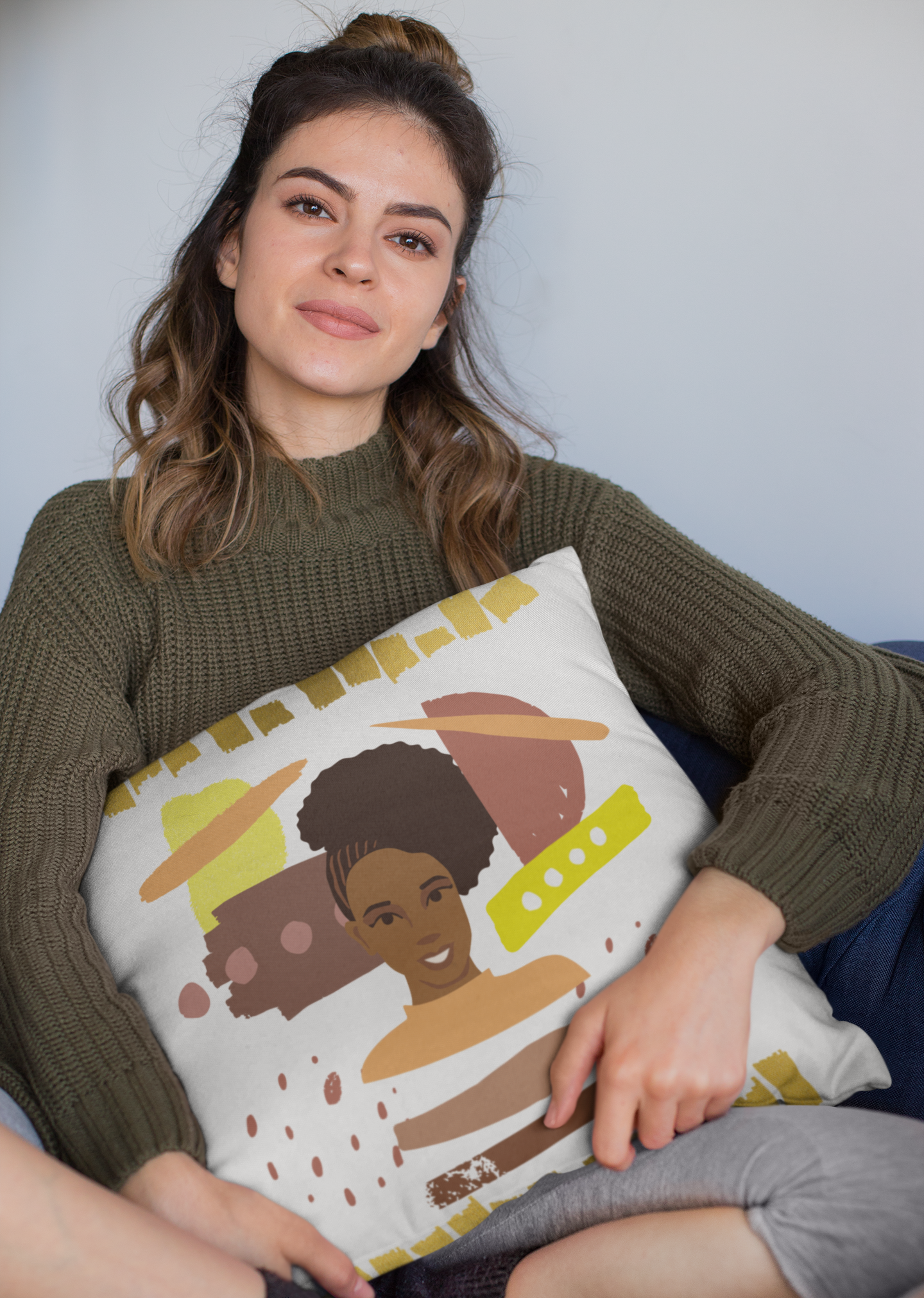 Sistah Mine Square Pillow