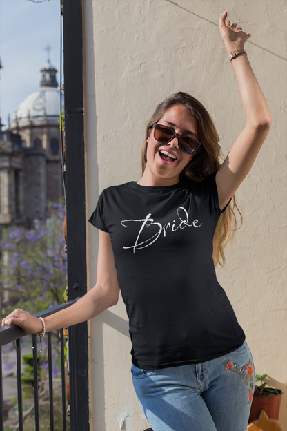 T Shirt for Bride Shirt for Wedding Bride and Bachelorette Party Gift for bride