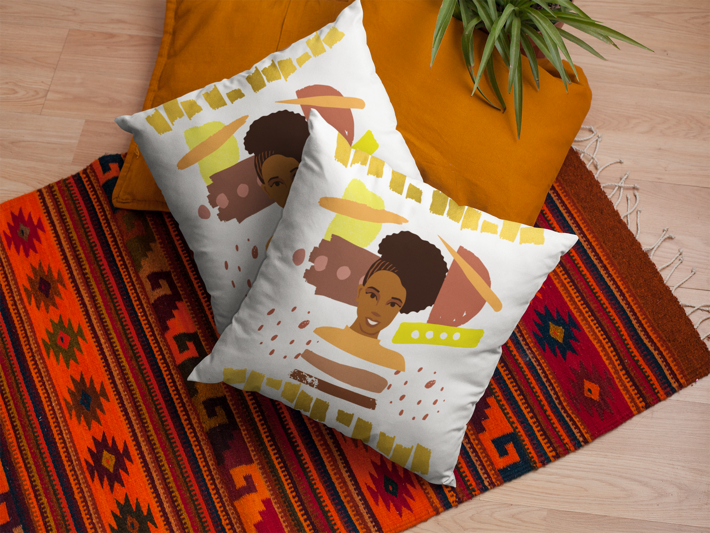 Sistah Mine Square Pillow