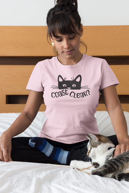 Black Cat TShirt, Cat Lover TShirt, Gift for Cat Lover, Cute Cat Mom Shirt, Cat Dad Tshirt, Funny Cat T Shirt, Playful Cat TShirt, Cat Shirt